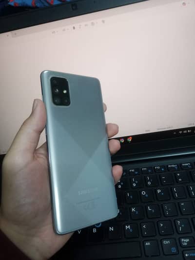 Samsung A71 –Excellent Condition | Box + Charger | Urgent Sale