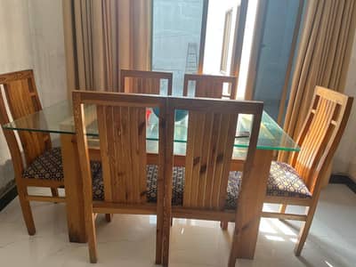 6 seater dining table