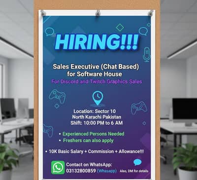 Chat based Sales Job
