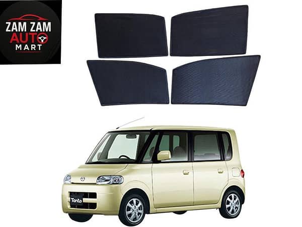 Daihatsu Tanto Premium Quality Japani Sun Shades 4 PCS - Model 2003- 2011