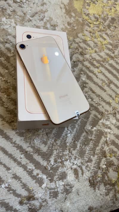 iPhone 8 64gb pta approved sat box mint condition 10/10