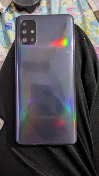 Samsung a71 condition apka Samna ha phone ok ha wsy no issue