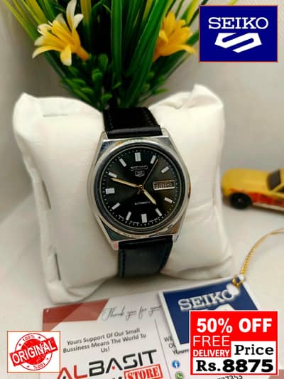 Seiko 5 Citizen Orient Automatic Pre-Owned watch Japan 03161737353