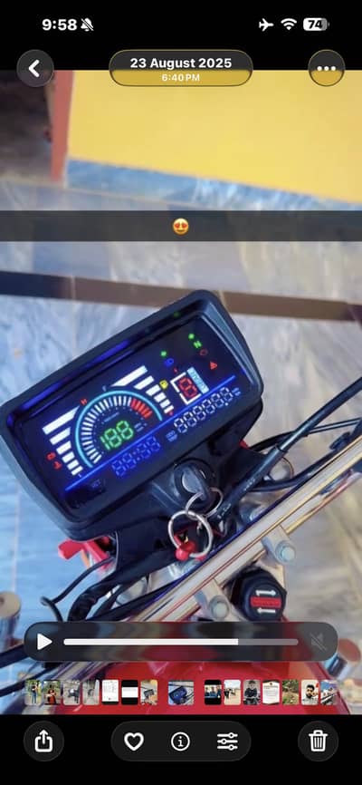 Honda 125 Led Meter For sale