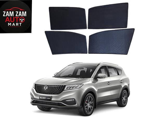 DFSK Glory 580 Pro Premium Quality Japani Sun Shades 4 PCS - Model 2018-2025