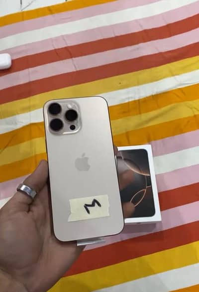 Iphone 16 PM  256GB  Titanium