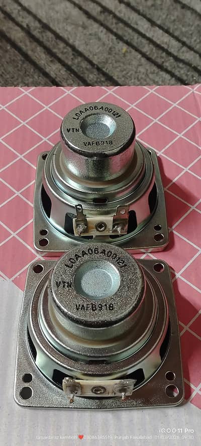 Bose original speaker neudim magnet powerful sound size 2.5 inch