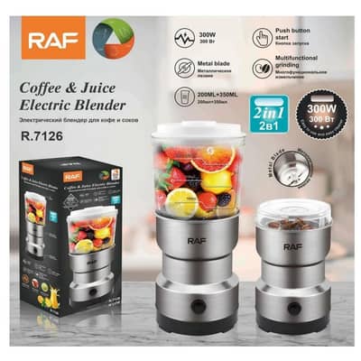 RAF 2 in 1 Grinder / Blender what's app 0328-2609081