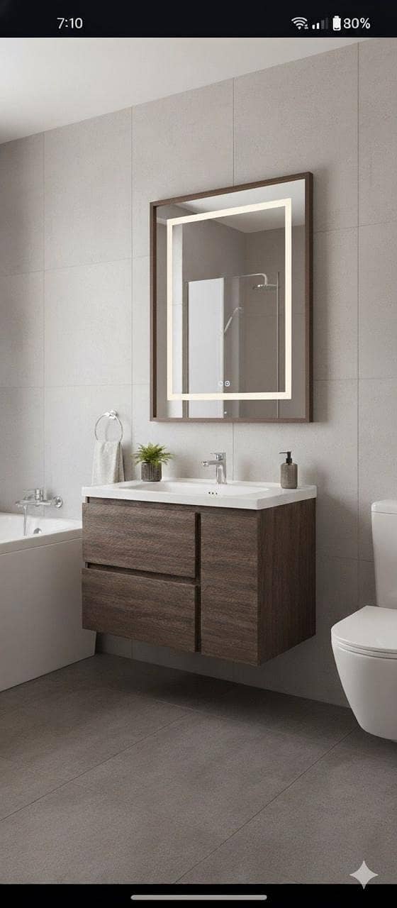 Vanities and ceramic Top 1