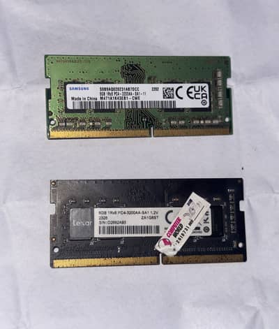 16GB 3200mhz RAM LEXAR nd SAMSUNG