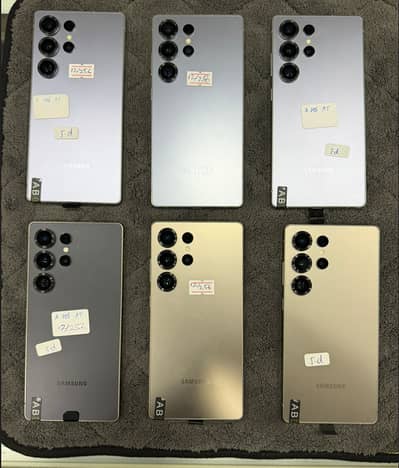 Samsung S25 ultra, S24, S22 Ultra, S22, S21 Plus, S21 FE