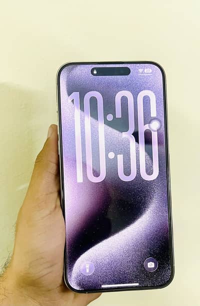 Iphone 15 Pro Max (F. U) (White Titanium)