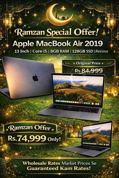 Apple MacBook air 2019 with original charger