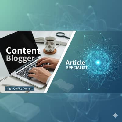 Content Writer | Blogger | Article Specialist | High-Quality Content|