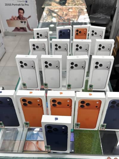 17prmax 256gb white+orange+blue box pack warranty gnext