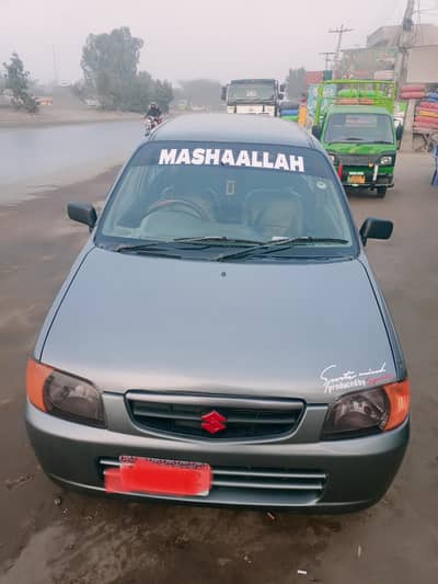suzuki alto 12 model family use car urgent sale . contact 03034411667