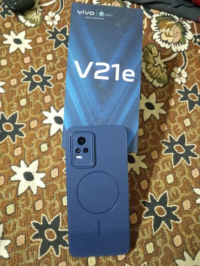 vivo v21e box with charger