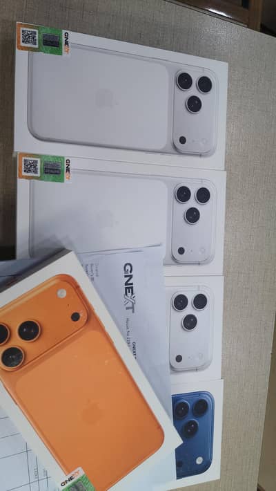 17promax 256gb     box pack official warranty stock gnext