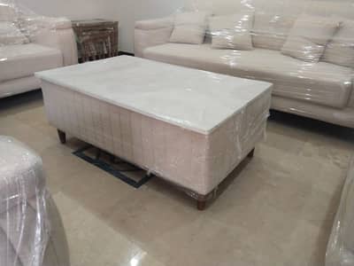 7 seater sofa set with beautiful Table new
