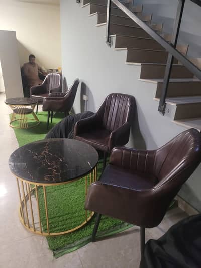 dining chairs and table available premium quality