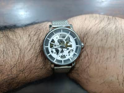 Original Fossil Automatic Skeleton watch in 15000 only