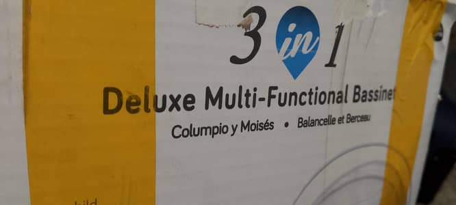 mastela 3 in 1 Deluxe Multi- Functional Bassinet