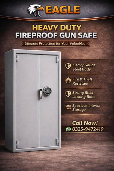 GUN SAFES FIREPROOF STEEL SAFE LOCKER WEAPON SAFES CUSTOM SAFE TIJORI