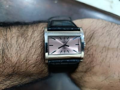 Beautiful Salmon Pink Carly Rex Thick watch from Denmark in 4000 only