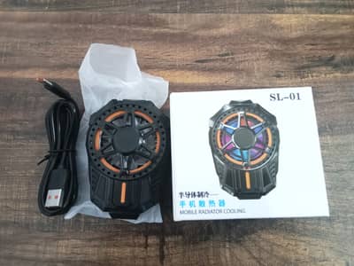 SL01 Mobile Cooler Gaming Mobile Radiator Cooling Fan