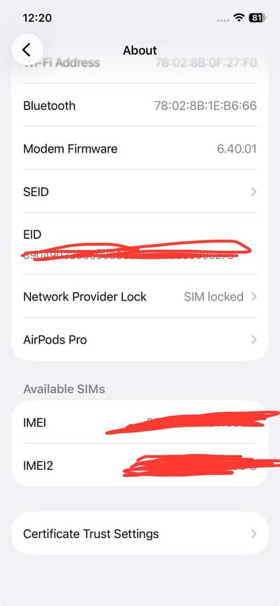 iPhone 12 water pack