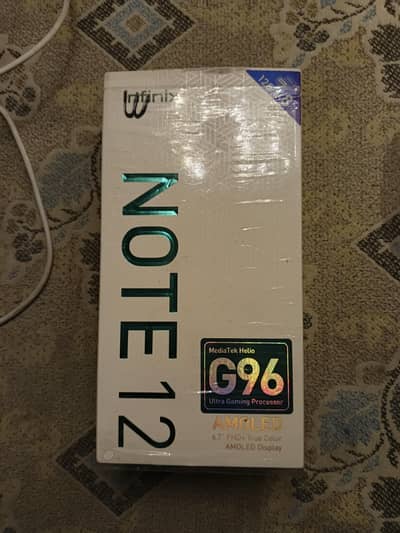 INFINIX NOTE 12 8/128 AMOLED DISPLAY