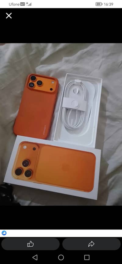 Iphone 17 pro max 10/10 condition brand new 64gp battery 100 pta appr