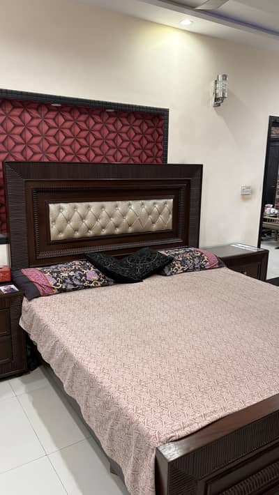 Bed Set | Luxury Bed | Side Tables  | Sheesham Wood |Furniture