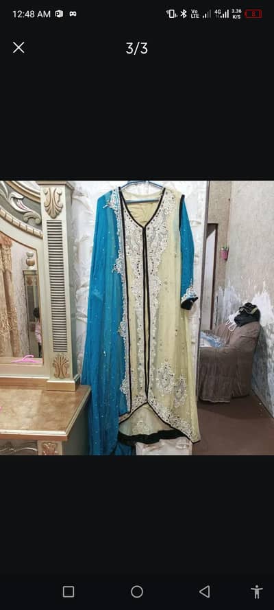 bridal mexi with lehnga