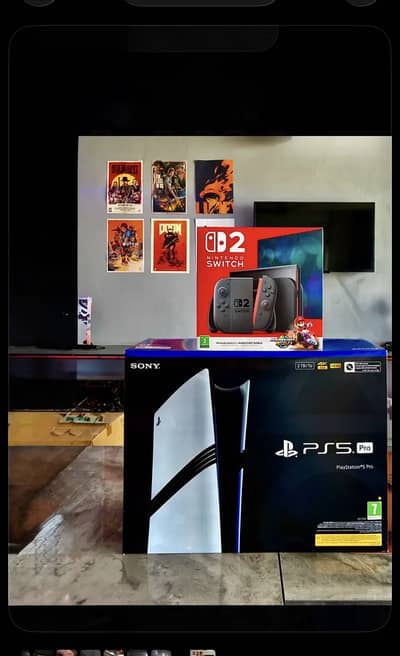 PlayStation 5 PRO / PS 5 PRO, Nintendo Switch 2, + MARIO KART WORLD