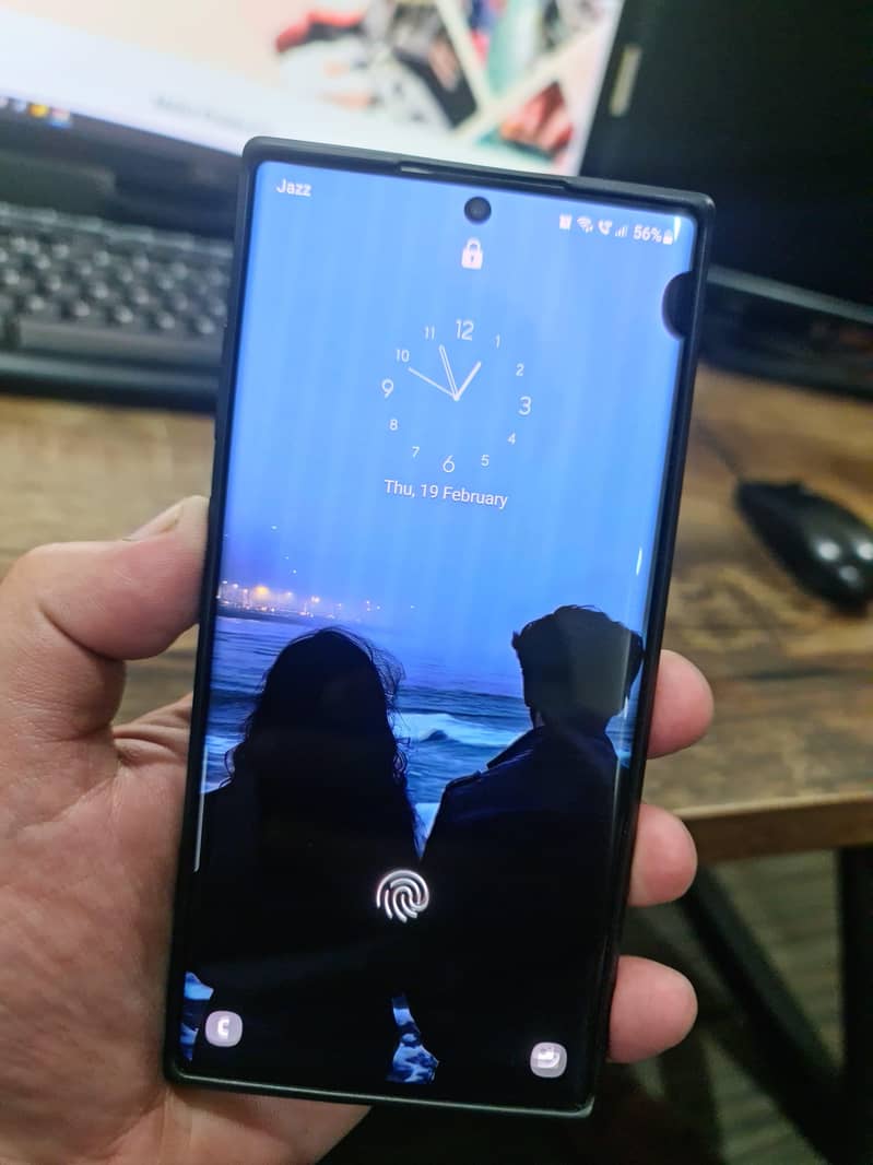 Samsung note 10 plus  ( Sim Working ) 0