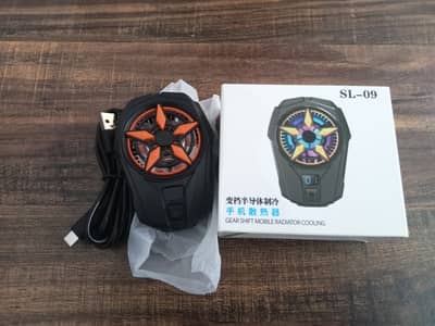 SL09 Mobile Cooler Gaming Mobile Radiator Cooling Fan