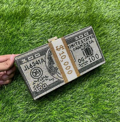 Dollar clutch
