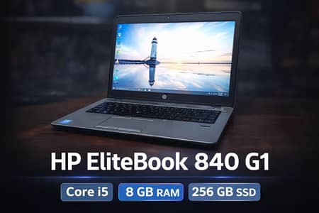 HP EliteBook 840 G1 i5 | 8GB RAM | 256GB SSD – Excellent Condition