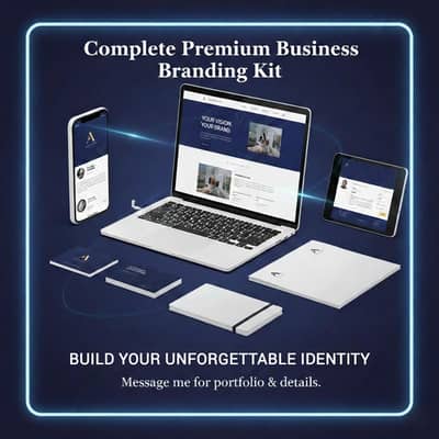 Complete Premium Business Branding Kit (Pro Visual Identity)