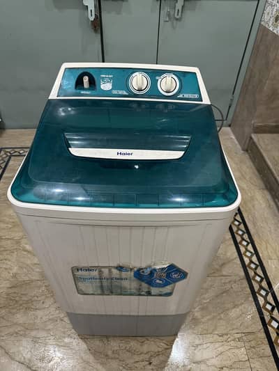 haier washing machine