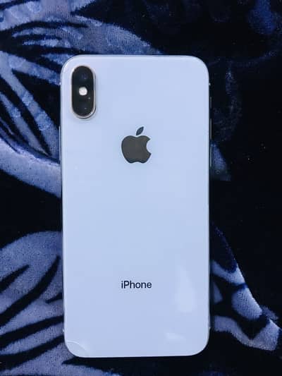 Iphone X 256gb official Approved with box