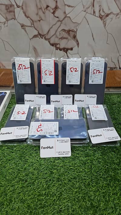 apple iphone 15 pro max 512GB OFFICIAL PTA APPROVED