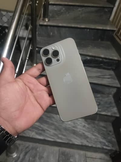  Apple iPhone 15 Pro Max 256GB – Natural Titanium – PTA Approved