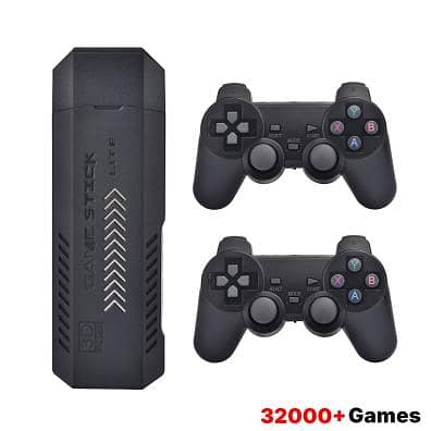 X2 Gamestick with 2 Wireless Controllers and 30000+ Games