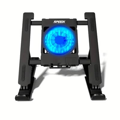N6 Laptop Stand with Cooling Fan Adjustable Foldable Laptop Stand