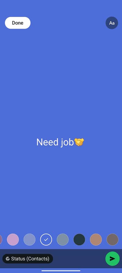 Need Job