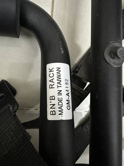 Car rack/stand for bicycle -B&B original for 1 cycle