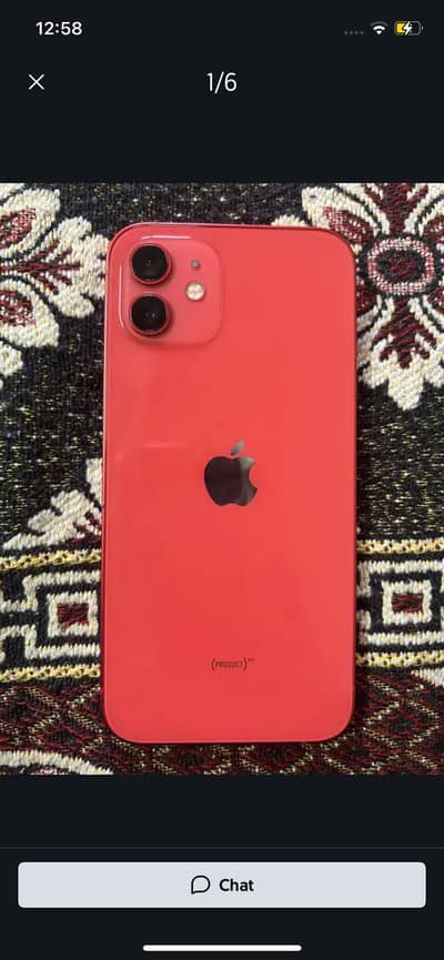 iPhone 12 Red Waterpack