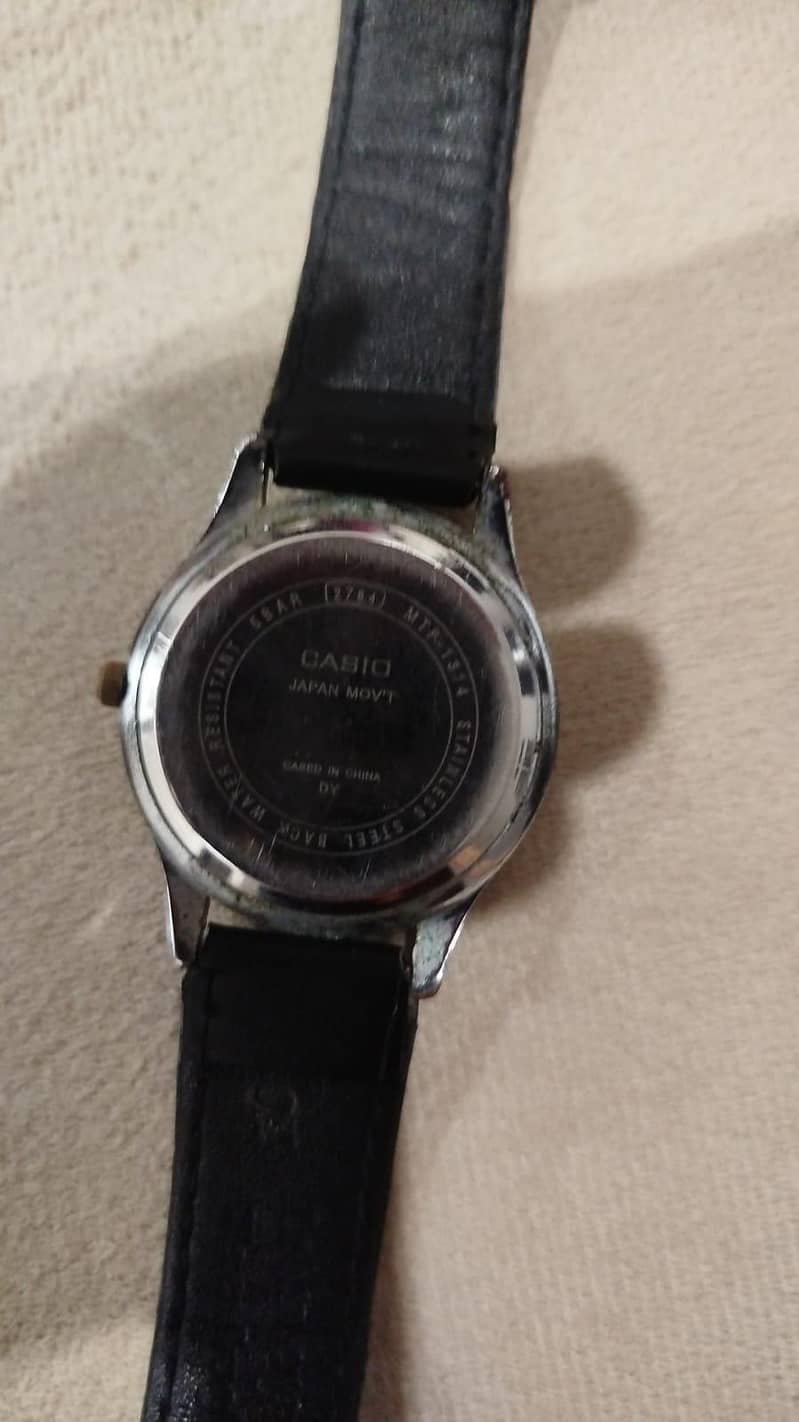 Casio watch 1